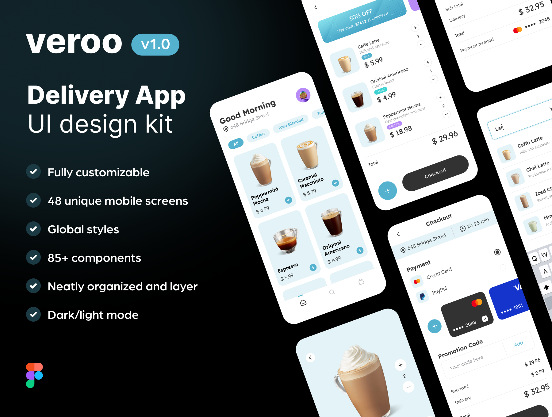 Veroo Delivery App UI Kit