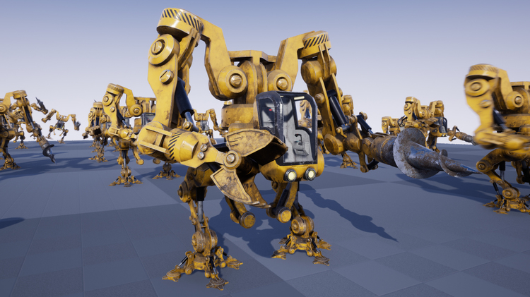 SCI FI: MINING MECH
