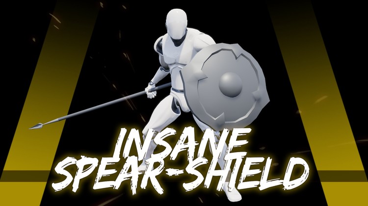 Insane Spear-Shield Anim Set