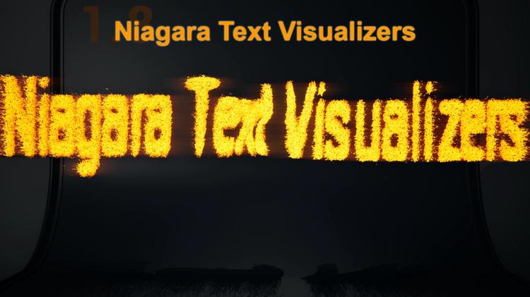 Niagara Text Visualizers
