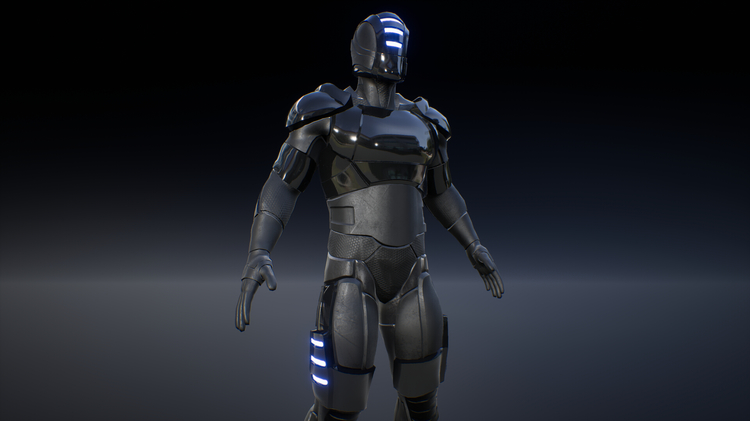 Sci-Fi Soldier 02
