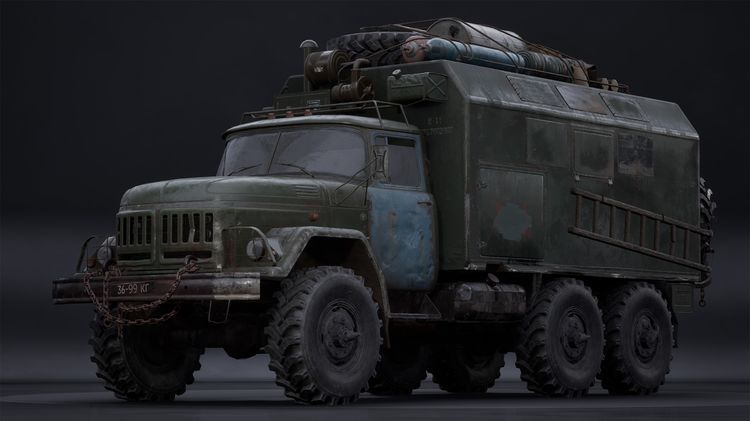 Soviet truck Zil Pack
