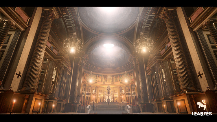 Church/ Cathedral Interior Environment
