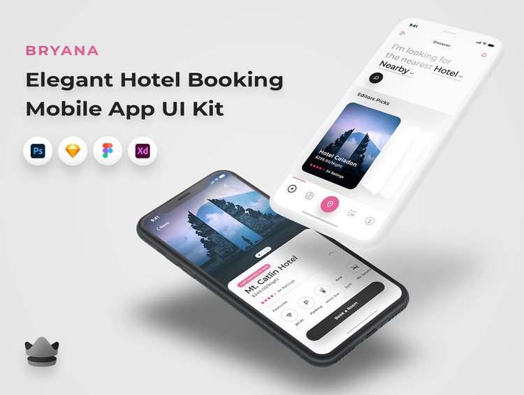 Bryana - Hotel Booking UI Kit