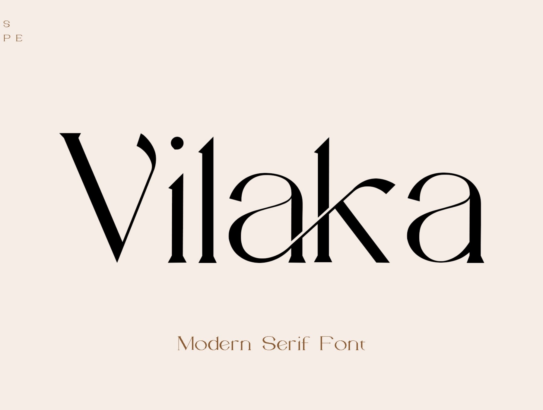 Vilaka Modern Serif