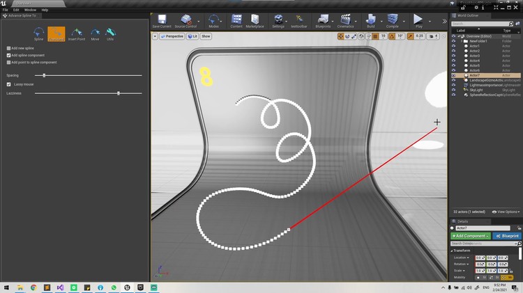 Advance Spline Tool