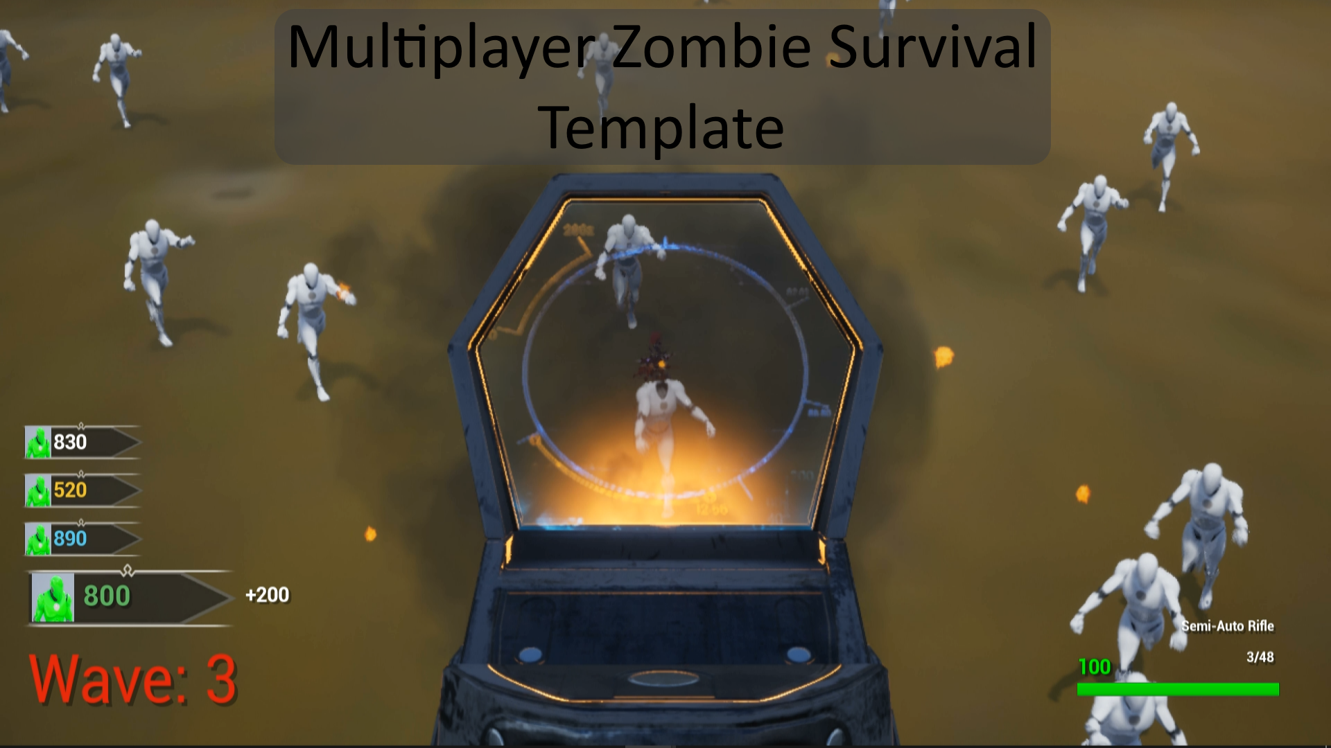 Multiplayer Zombie Survival Template