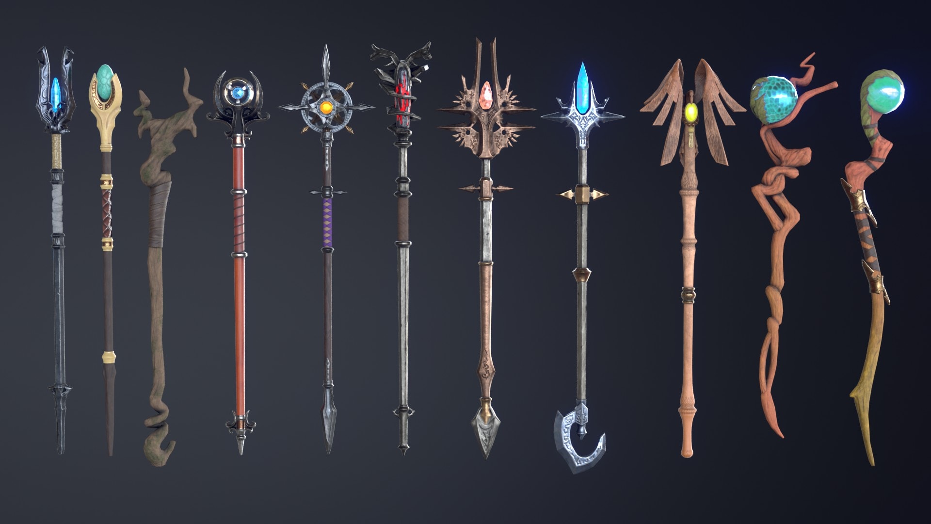 Fantasy Staff Pack