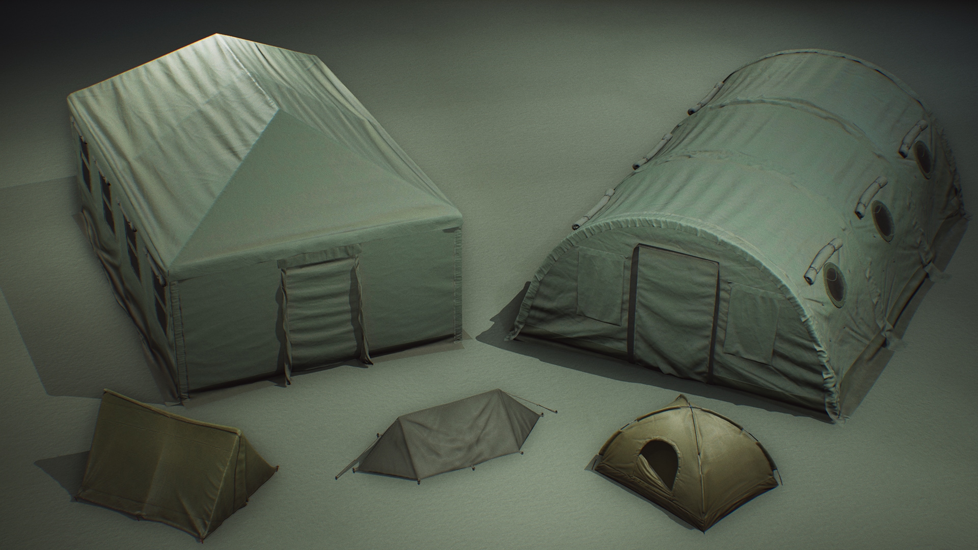 Military Supplies - VOL.1 - Tents