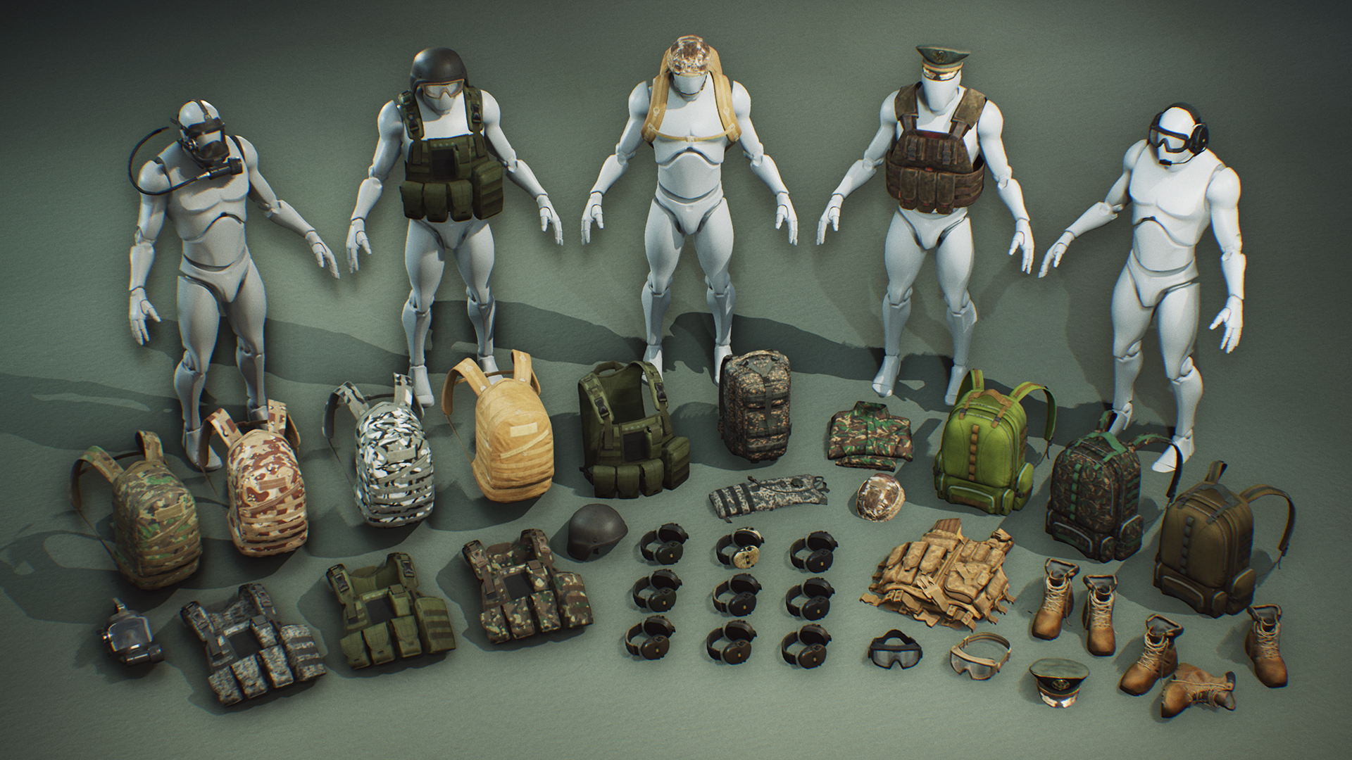 Military Supplies - VOL.2 - Clothing and Bags