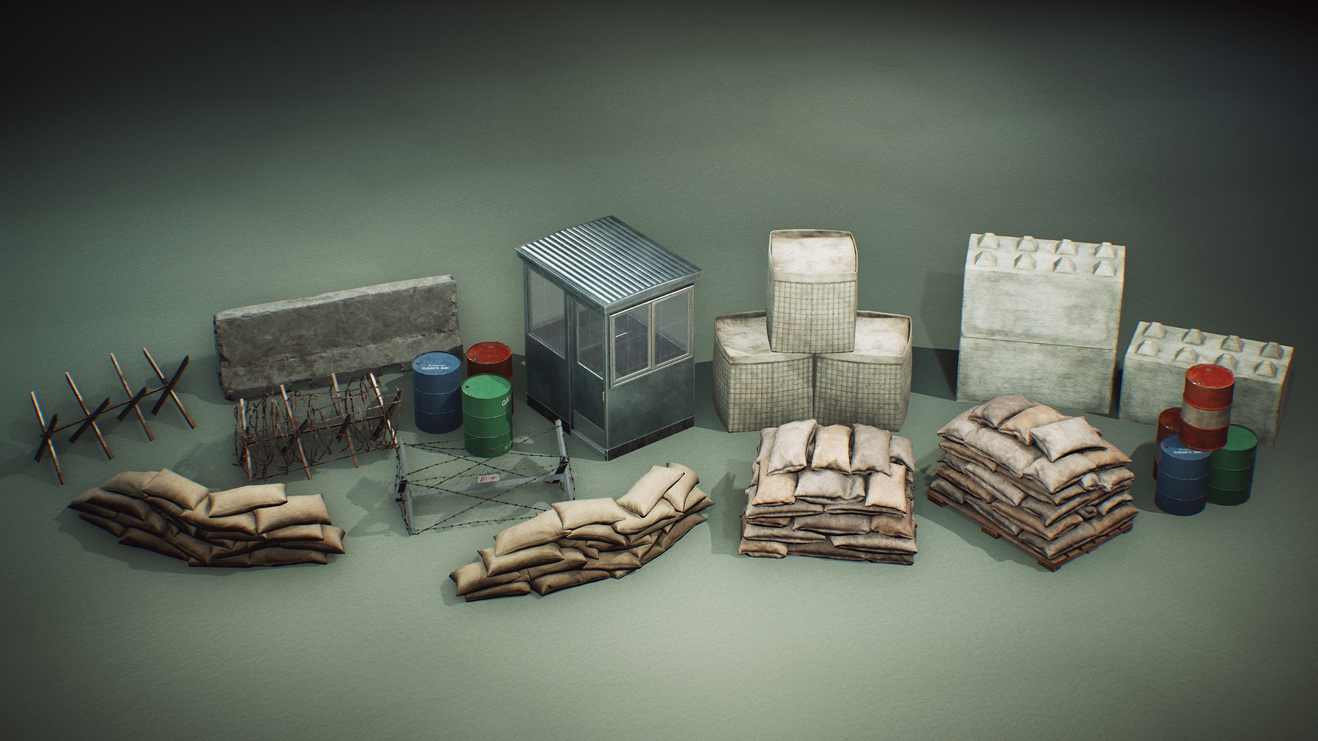 Military Supplies - VOL.3 - Security Checkpoint