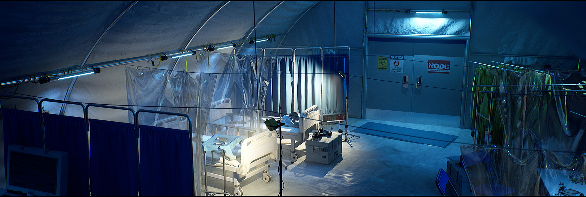 Quarantine Medical Tent