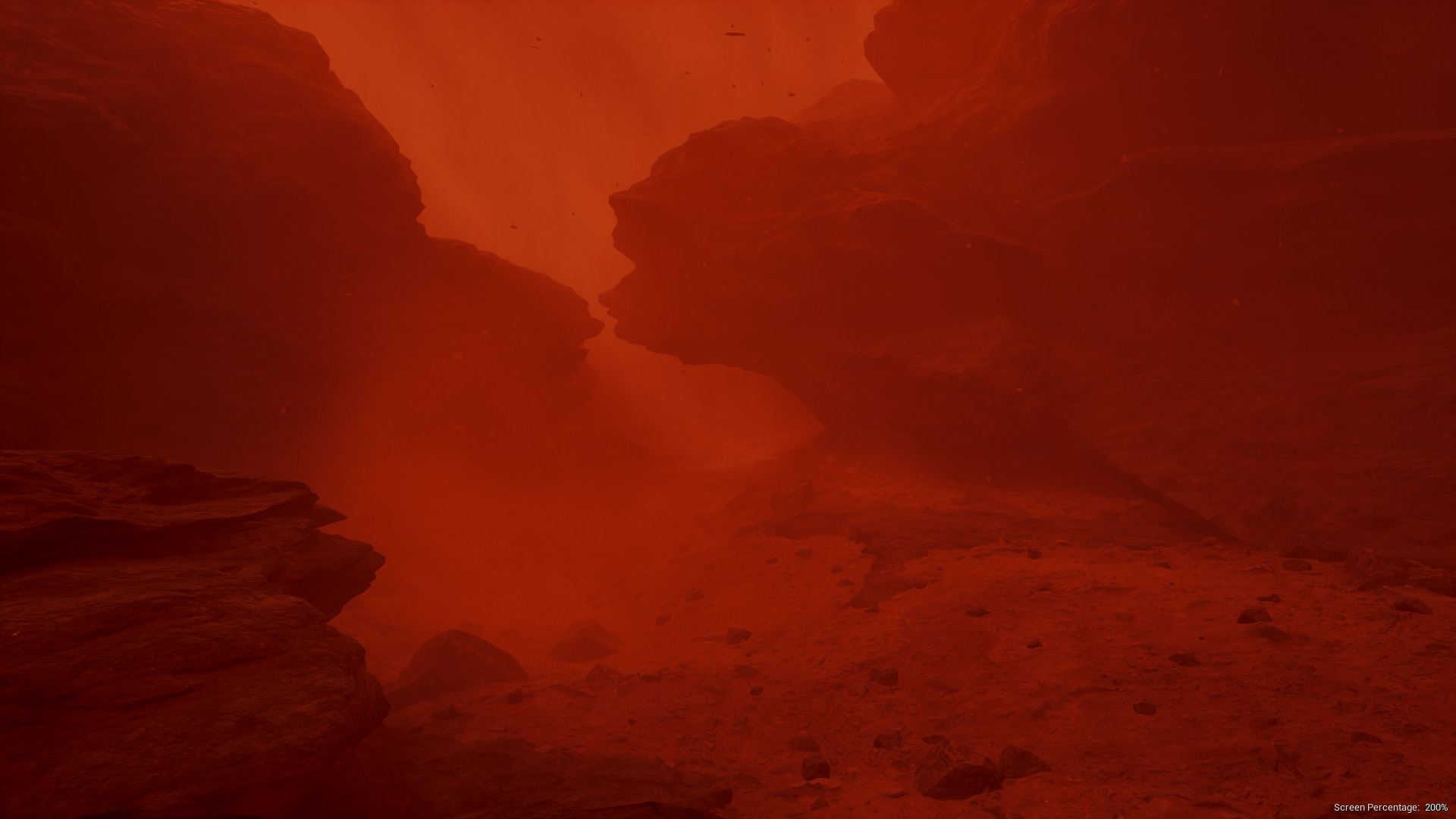 Sandstorm Environment - Planet-X