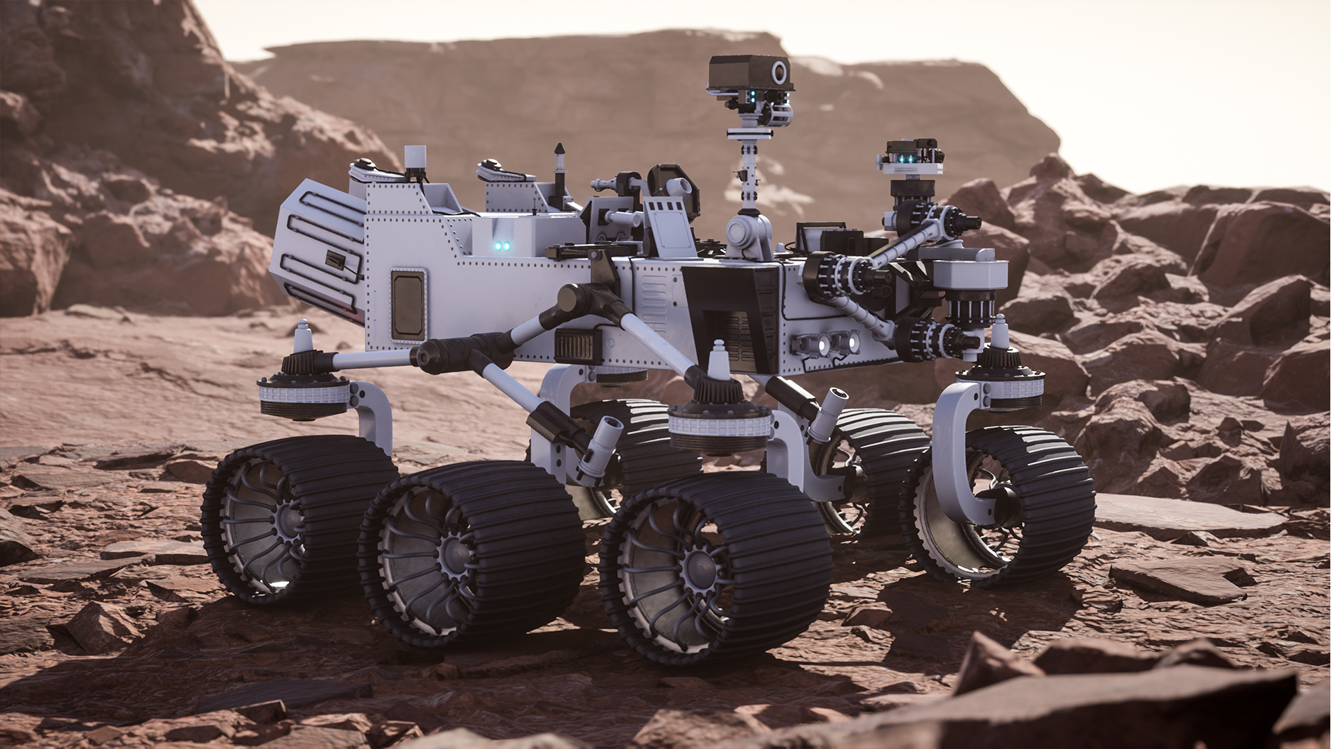 Space Scientific Rover 