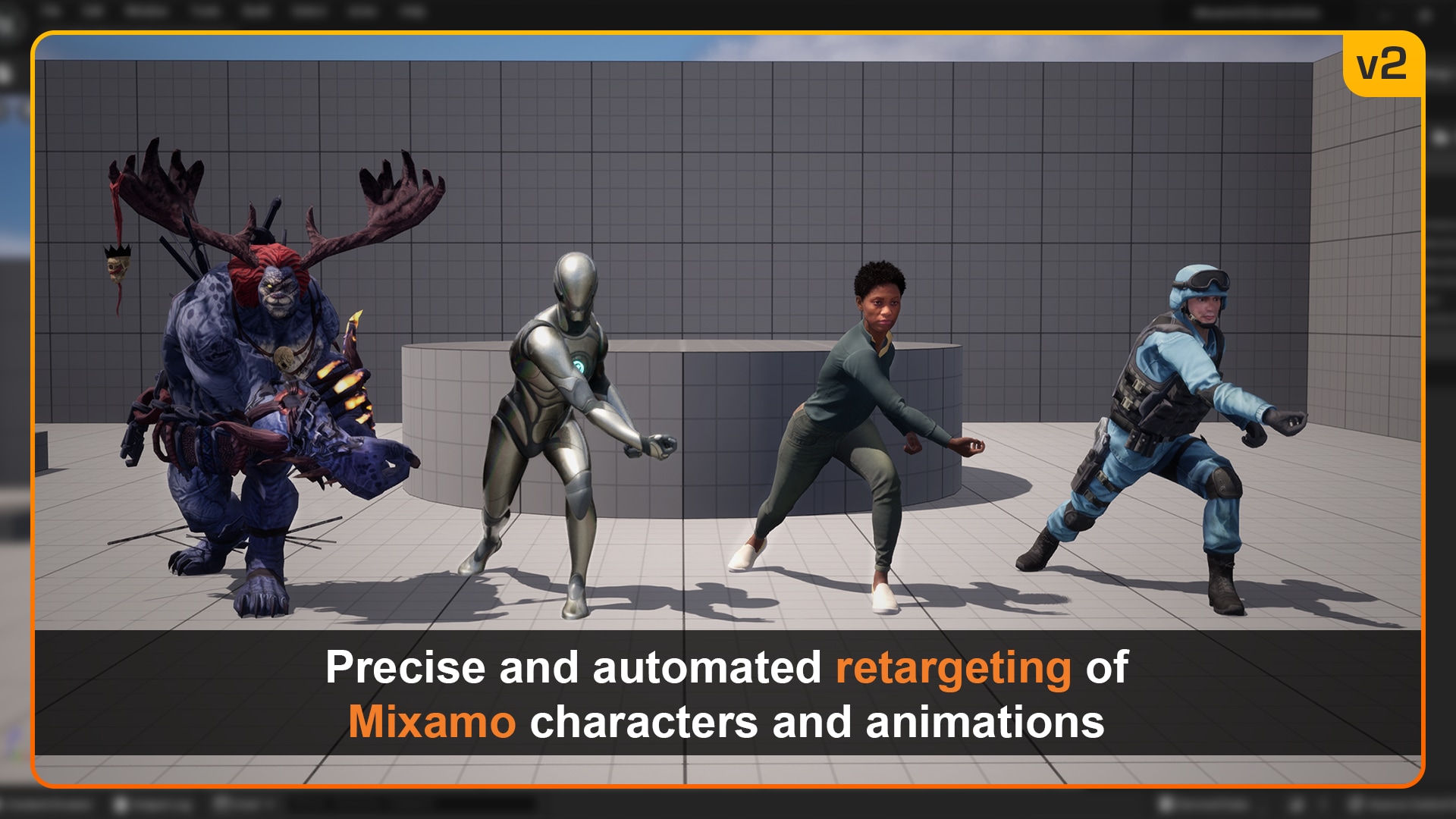 Mixamo Animation Retargeting 2