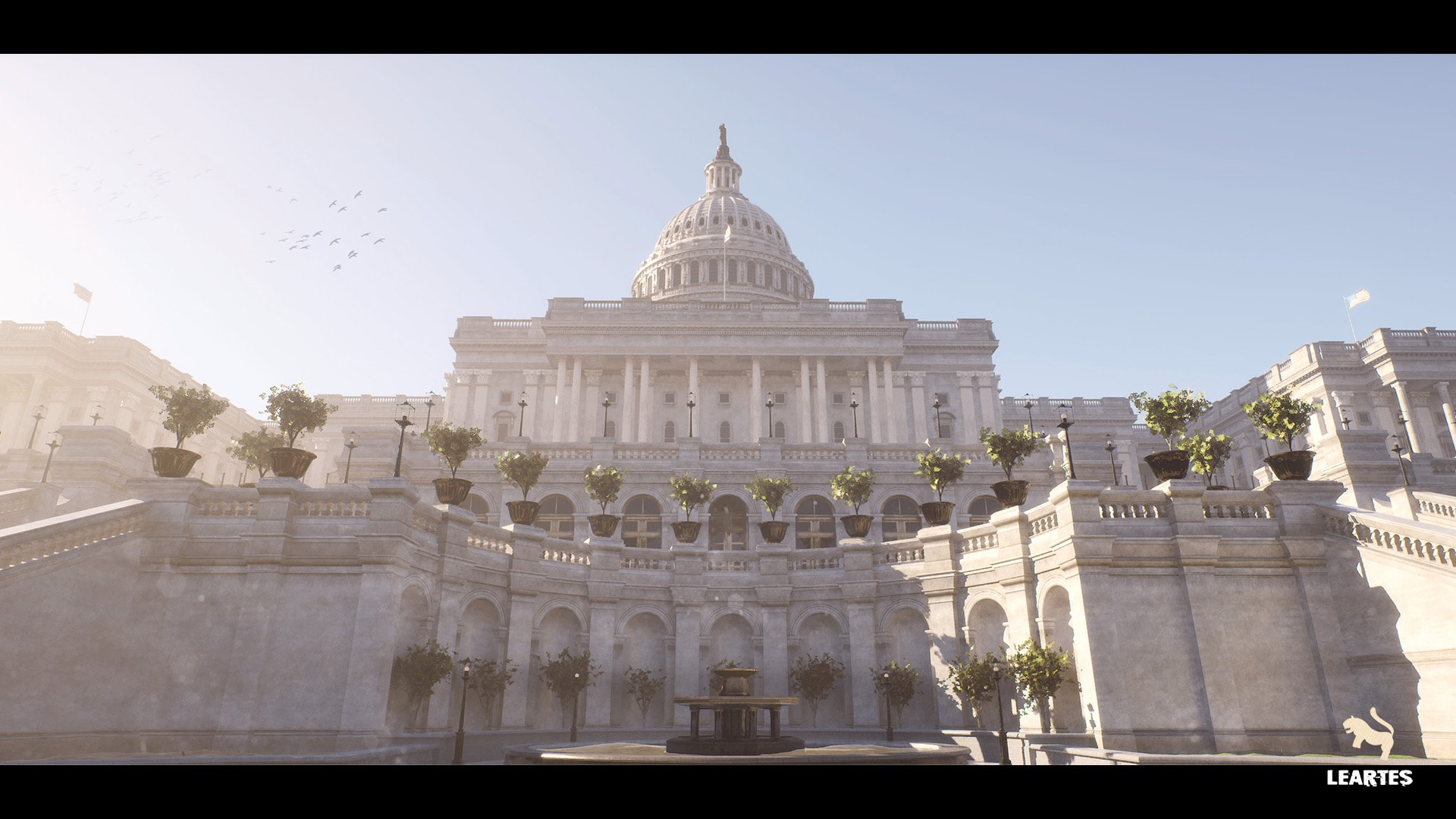 US Capitol Exterior Environment 