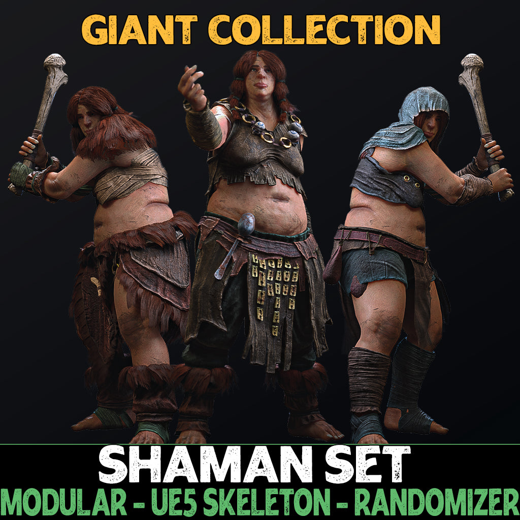 Fantasy Giant's Modular Female with Randomization