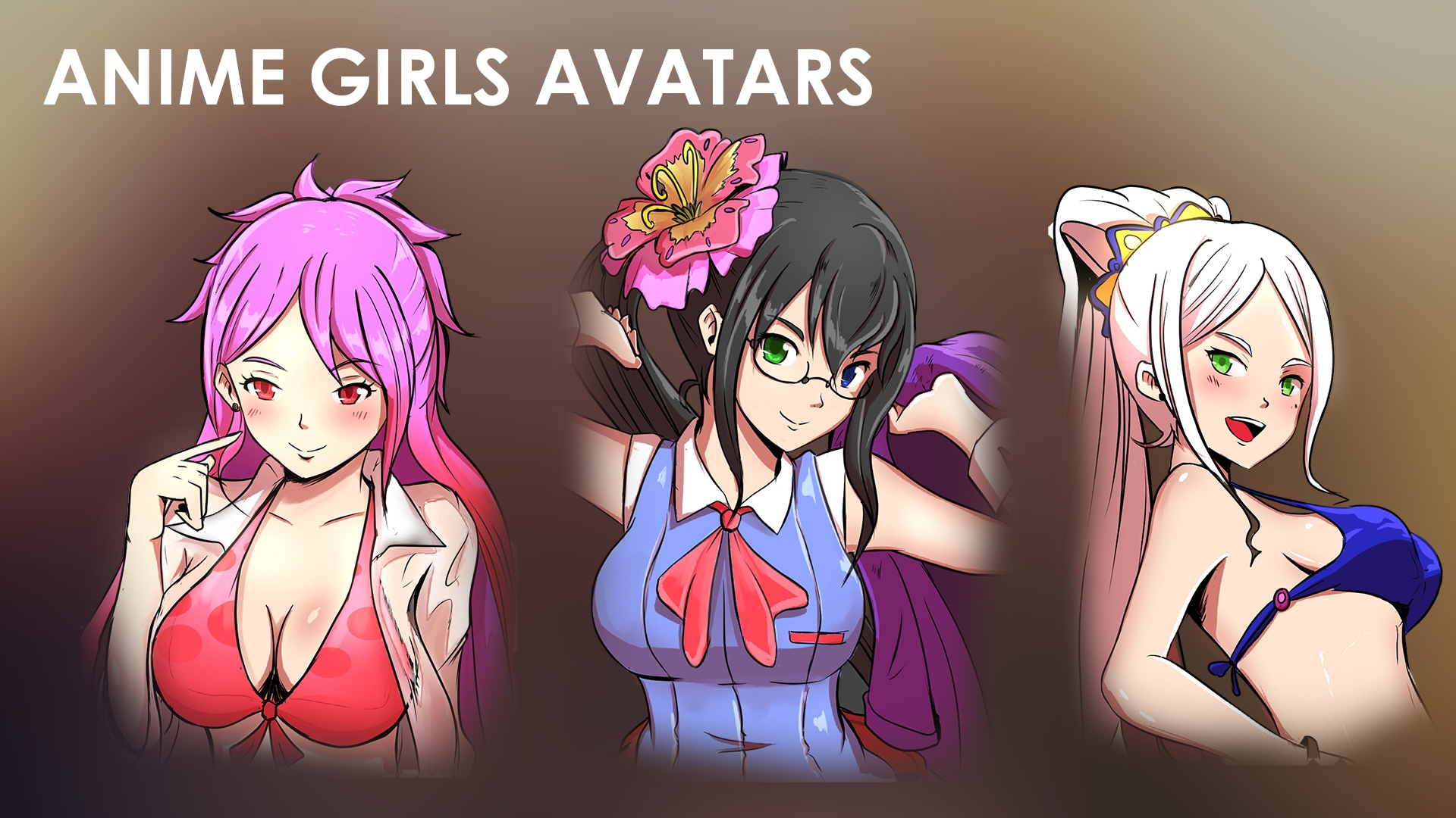 Anime Girls Avatars