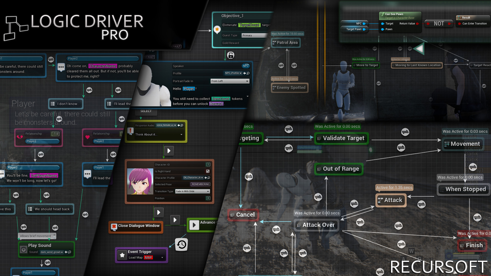 Logic Driver Pro - Blueprint Editor