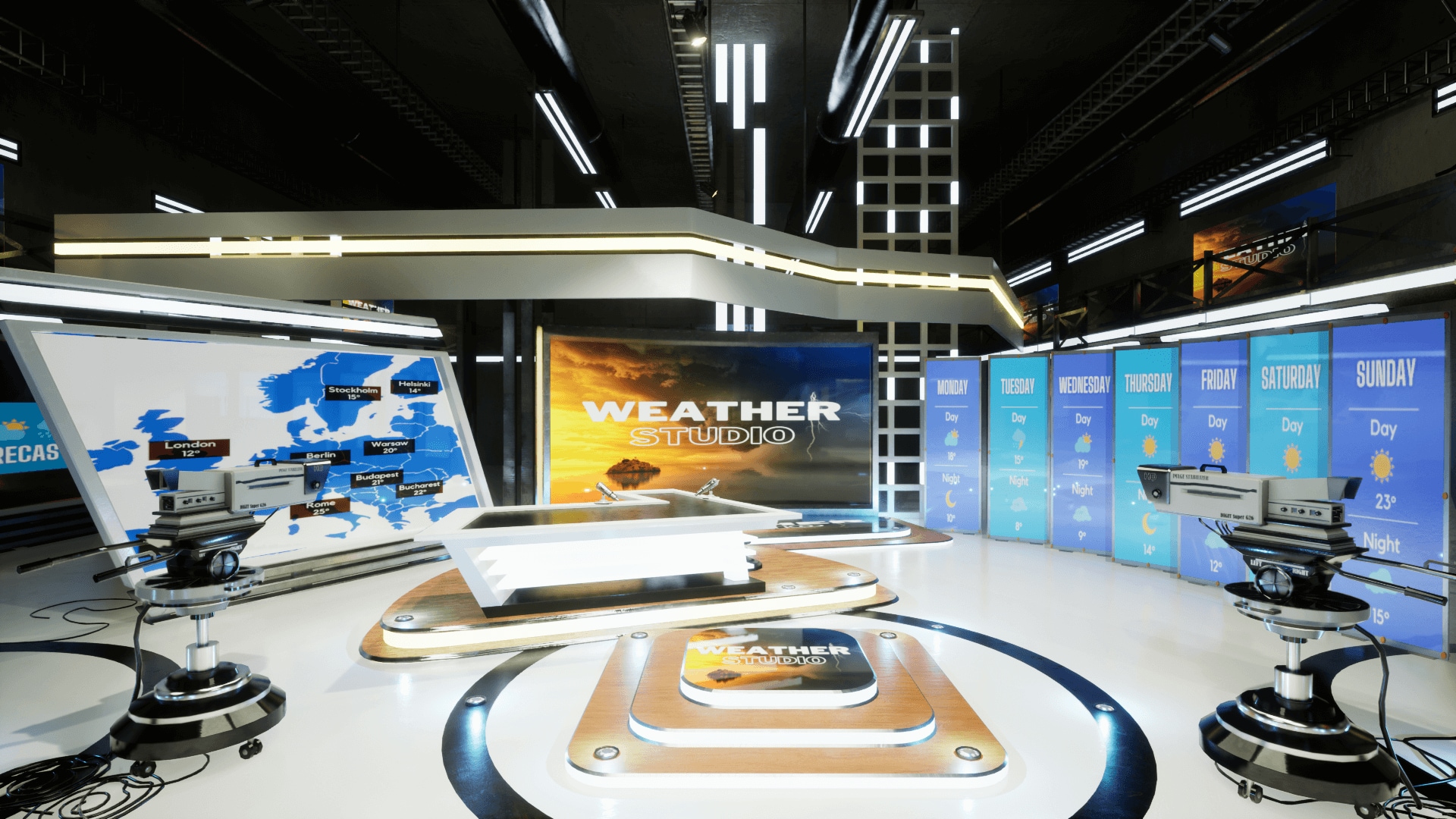 Weather TV Studio