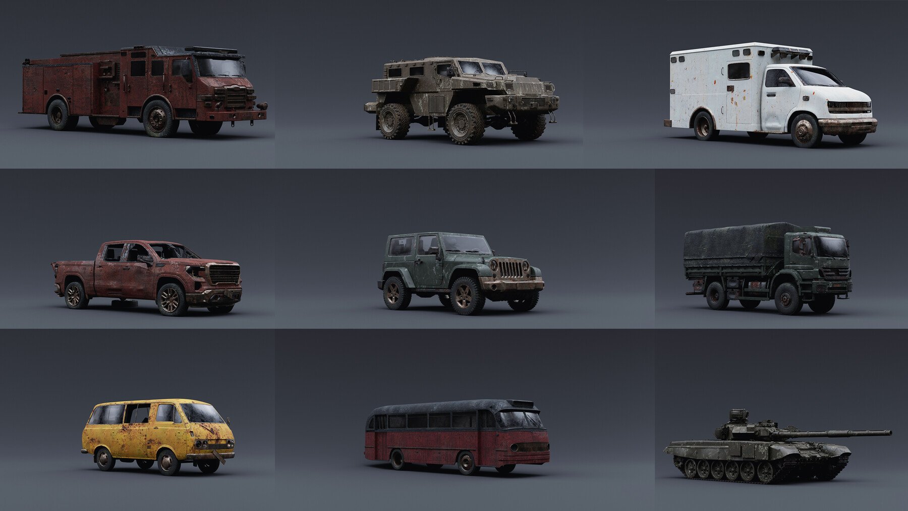 APOCALYPSE VEHICLES 