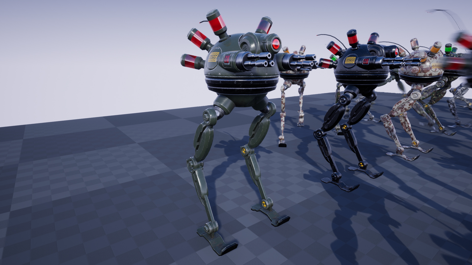 SCI FI: DROID BIPED SENTINEL 