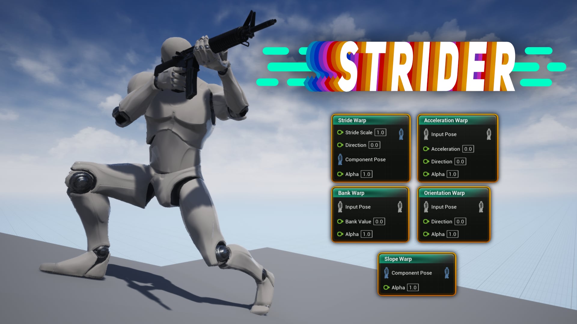 Strider - Animation Warping 