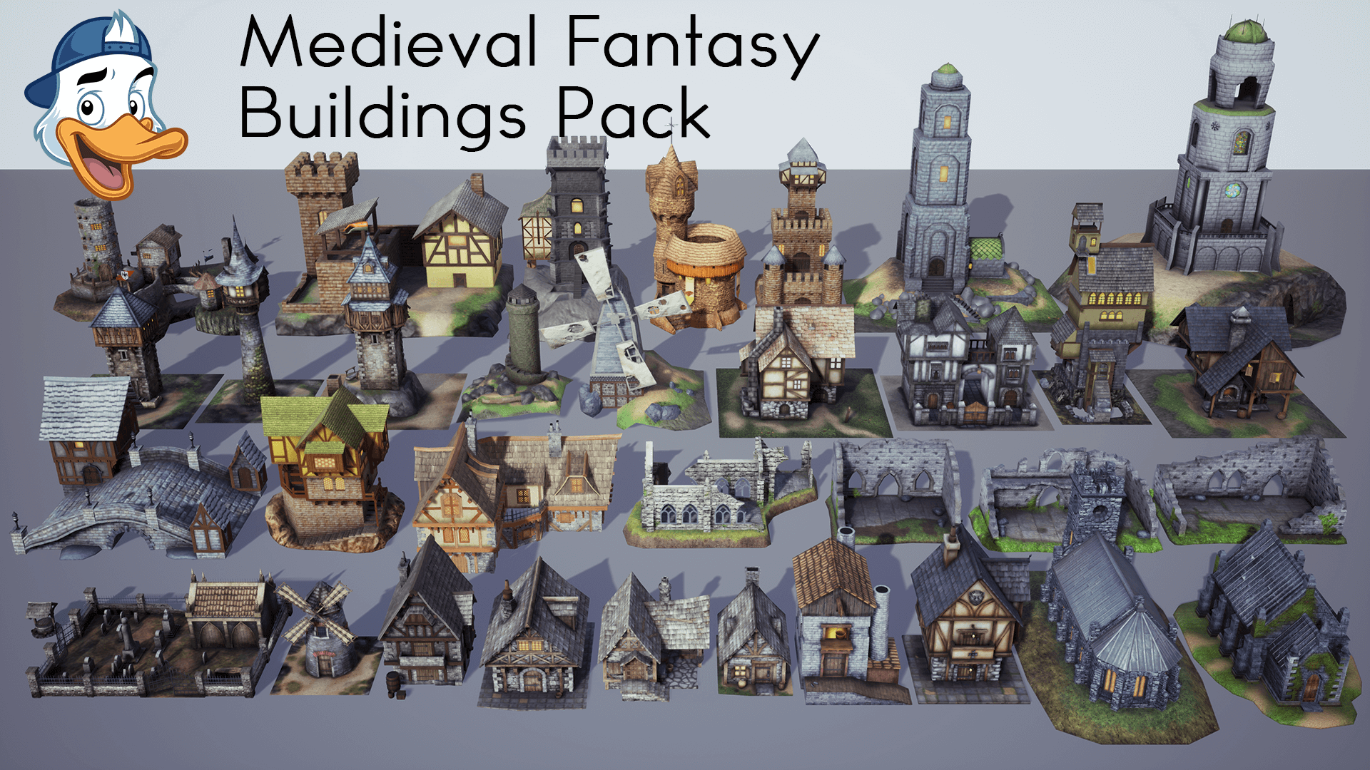 Medieval Fantasy Buildings 