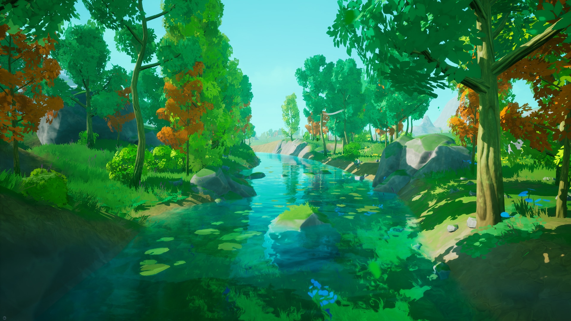 Stylized Nature Landscape Kit 