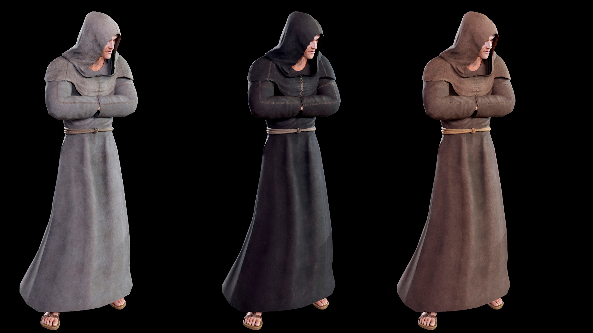 Medieval Monk 