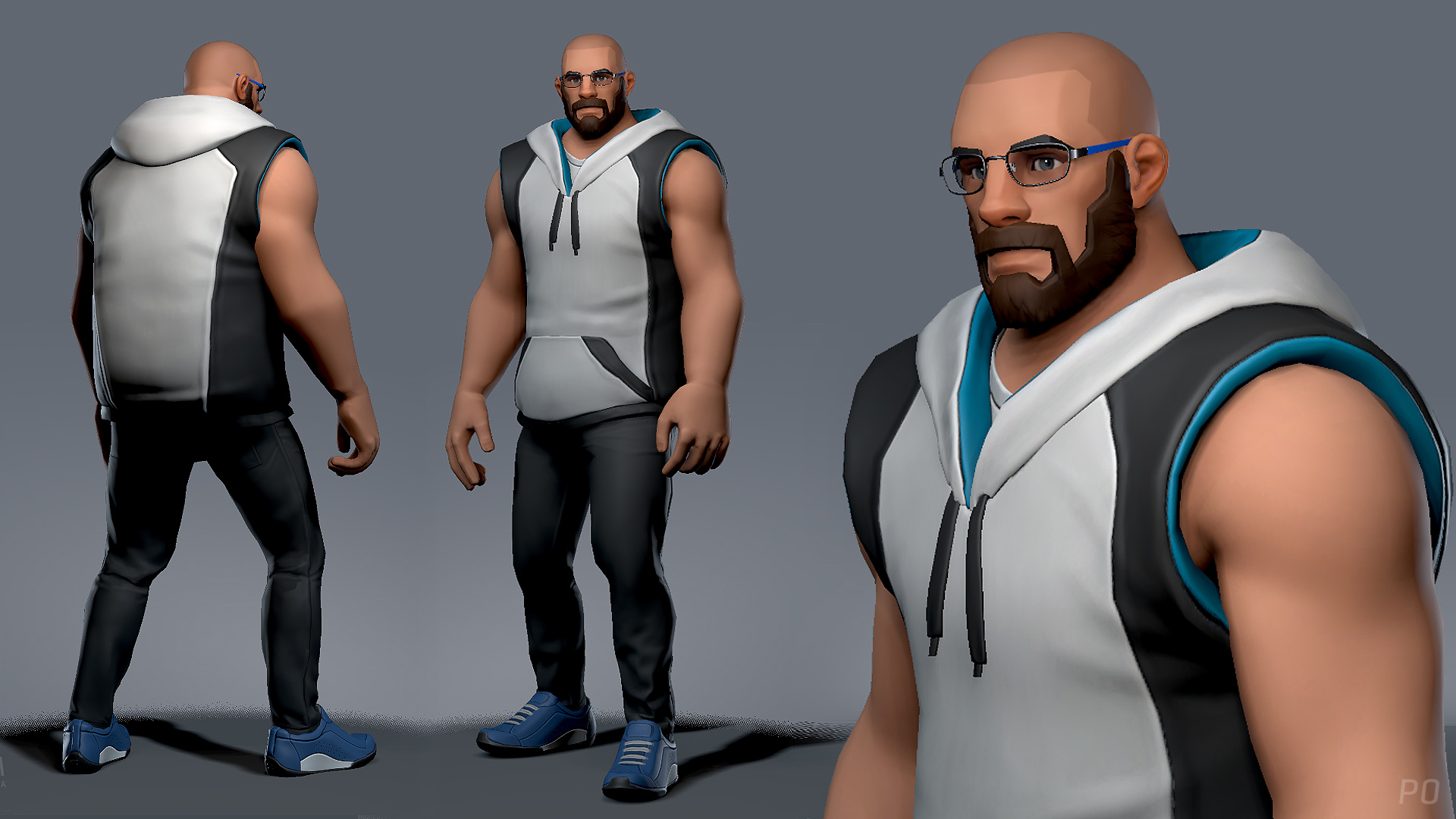 Stylized Males and Females - assets only