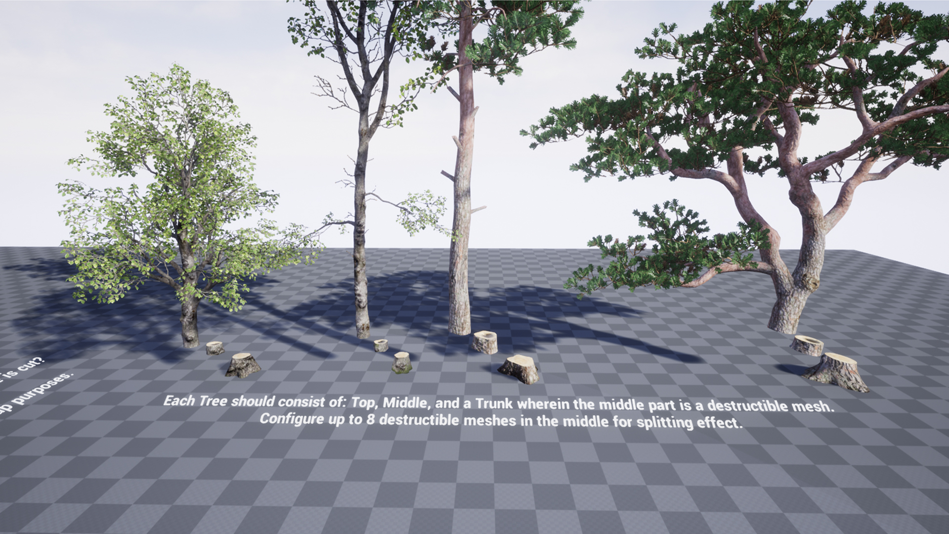 Choppable and Interactive Trees (Replicated)