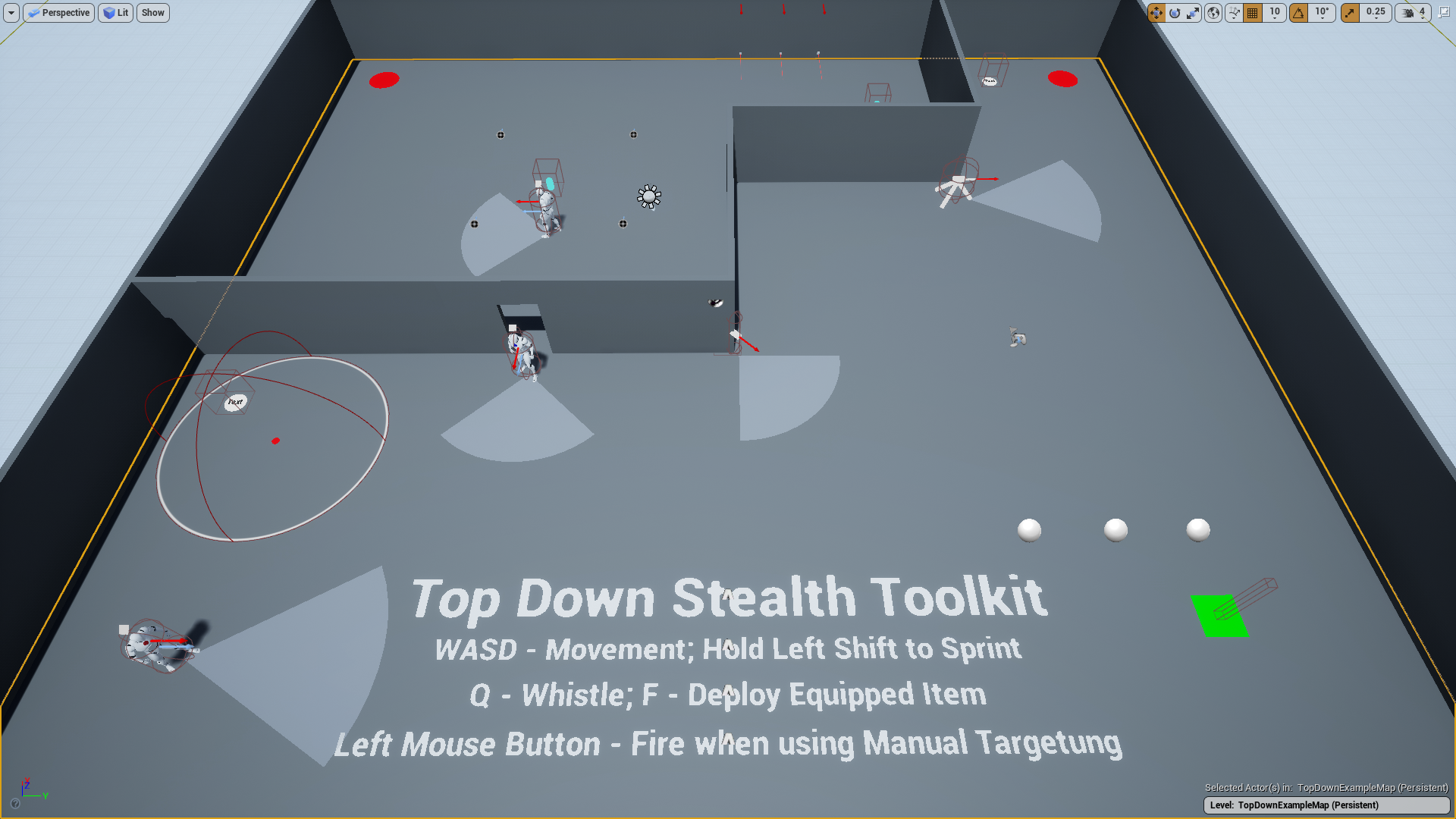 Top Down Stealth Toolkit 