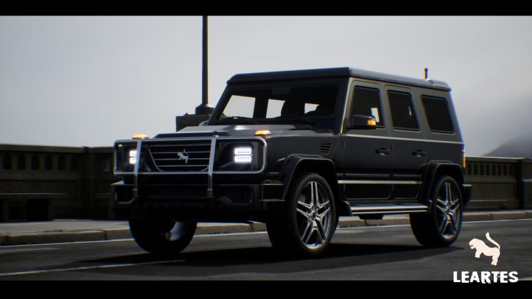 SUV 01 Driveable / Animated / Realistic