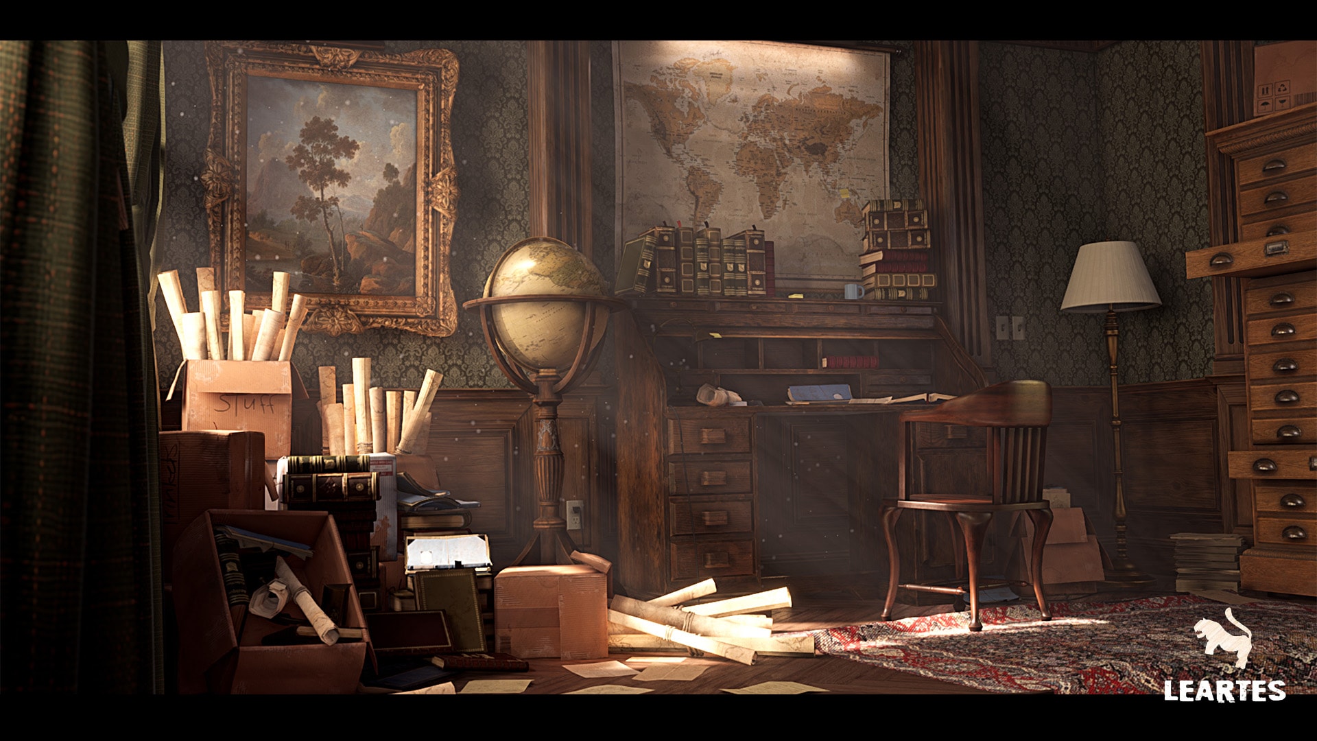 Victorian Interior Environment 