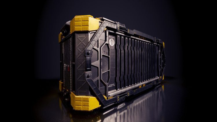 Container Crates Sci-Fi 