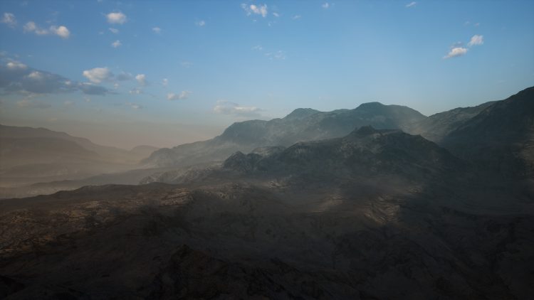 Dead Hills Landscape 