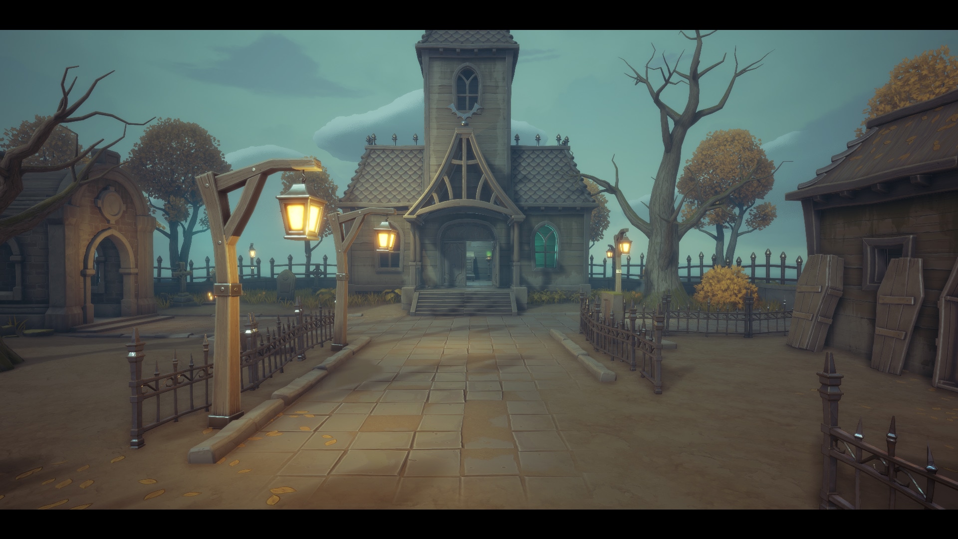 Stylized "Graveyard"