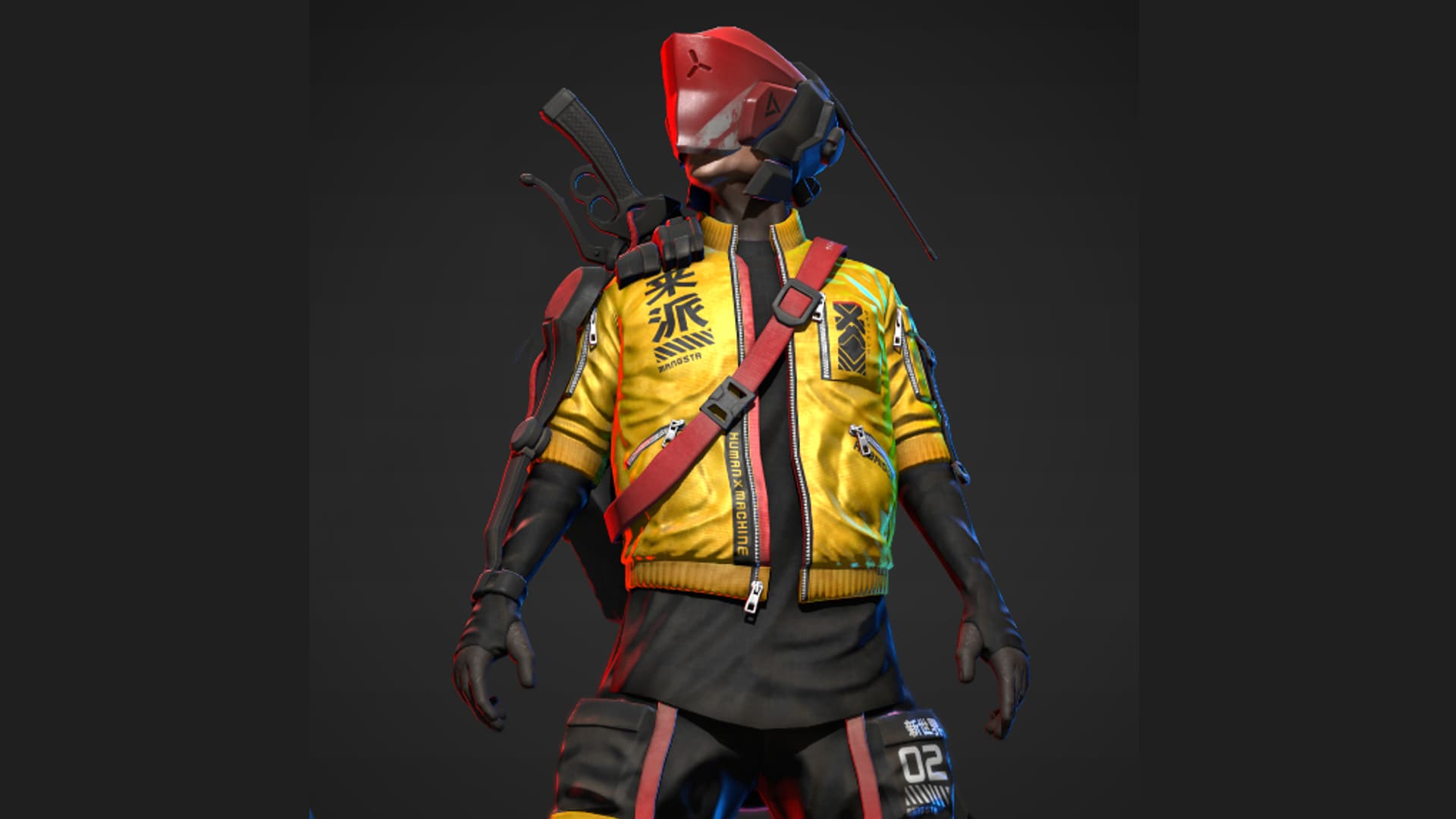 Cyberpunk Mercenary 