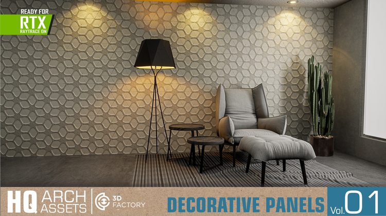 HQ Decorative Panels Vol. 1 