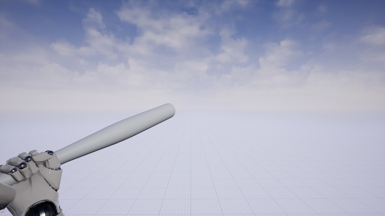 First Person baseball bat 