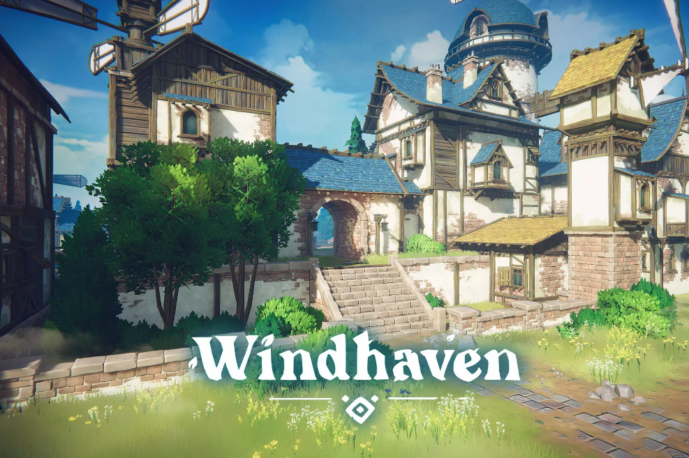 WindHaven - Stylised Fantasy Town - URP