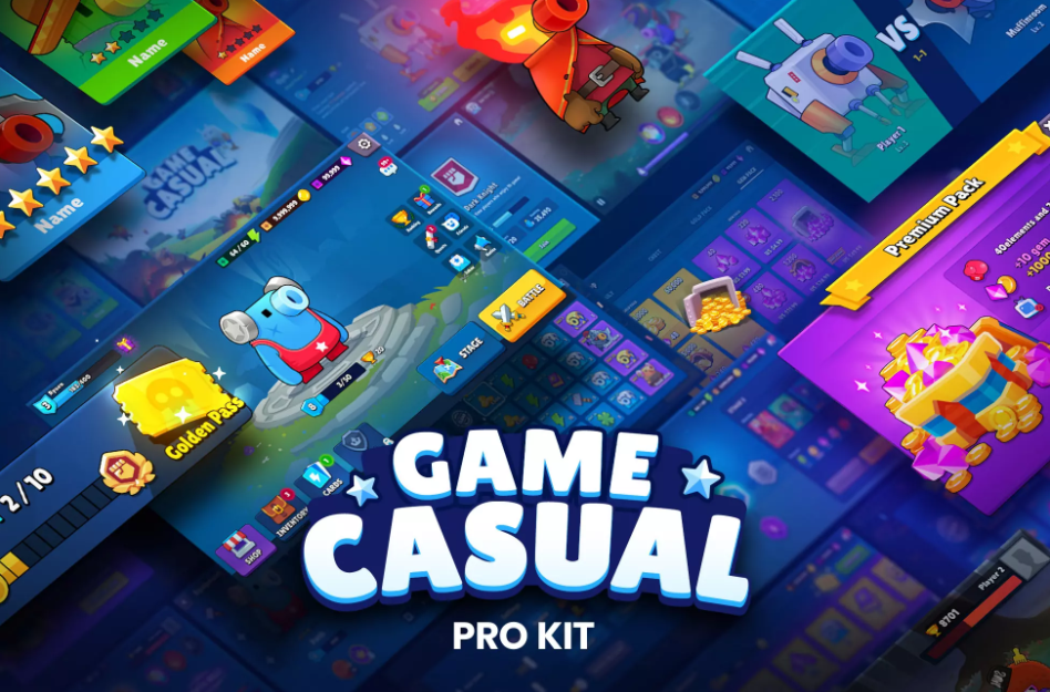 GUI PRO Kit - Casual Game