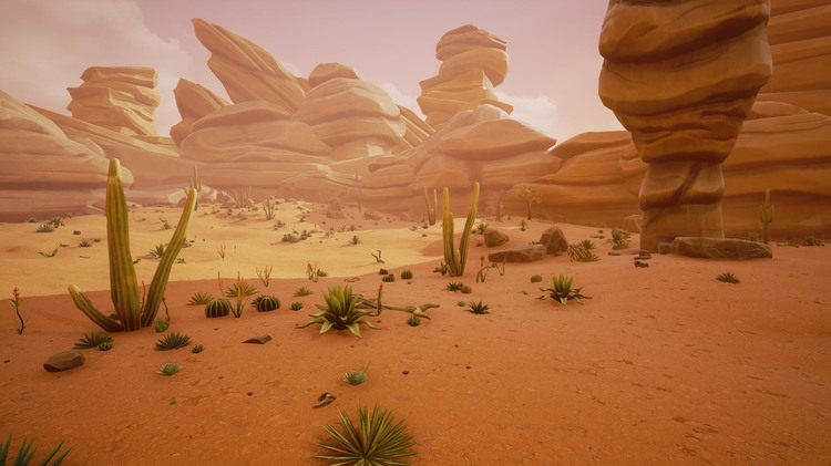 Stylized Desert Environment