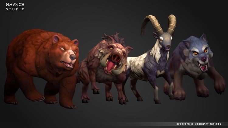 Stylized Fantasy Animals Pack 