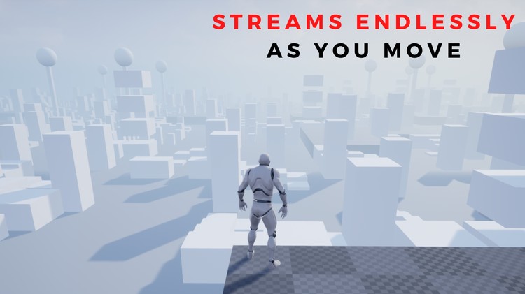 Endless Random Procedural Worlds (With Level Streaming)