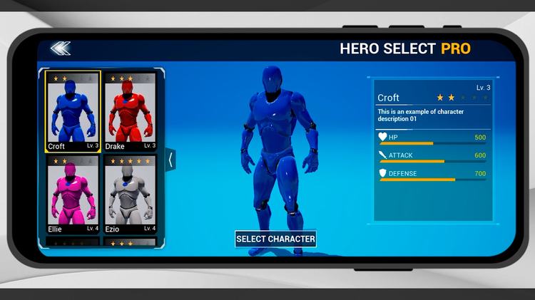 Hero Select PRO