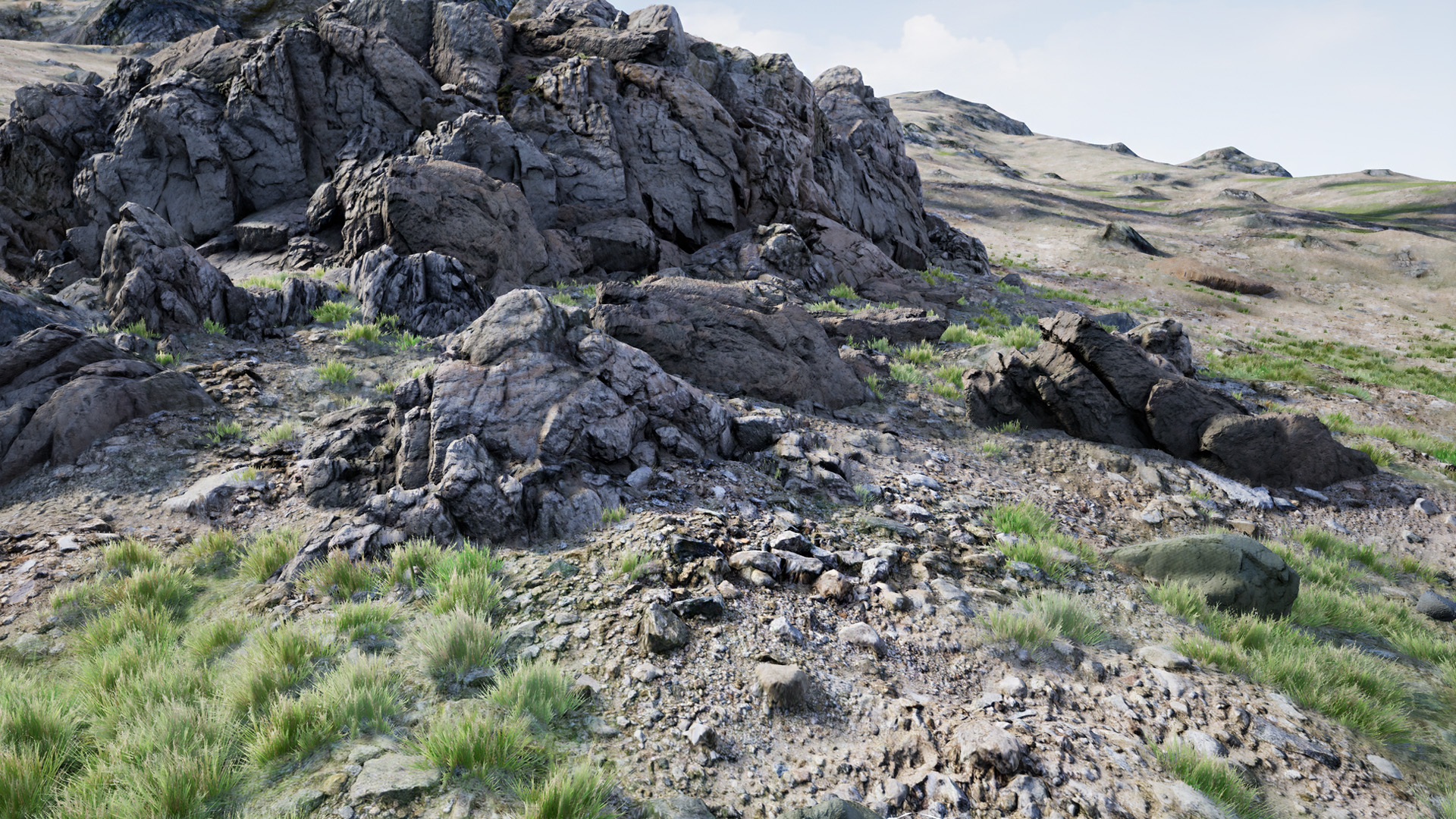 Photogrammetry Rock & Cliff