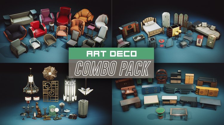 Art Deco - COMBO Prop Pack