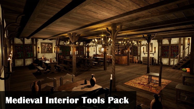 Medieval Interior Tools Pack 